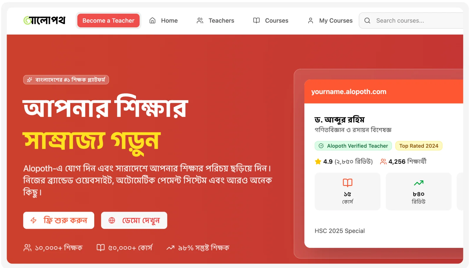 Alopoth website
