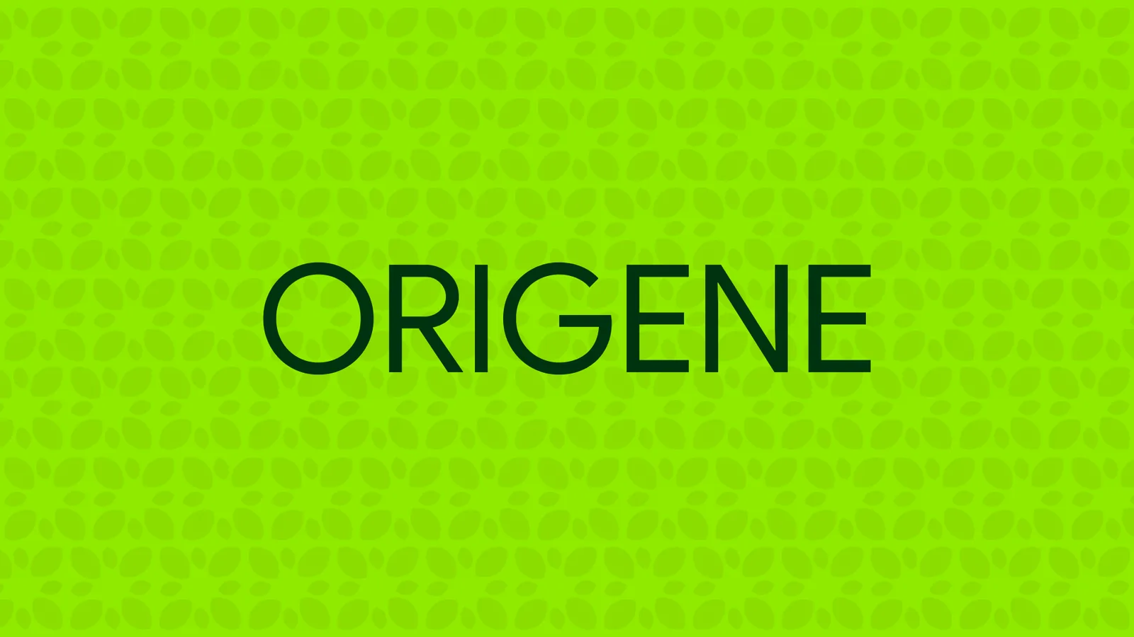 Origene leaf pattern on Snap Pea green