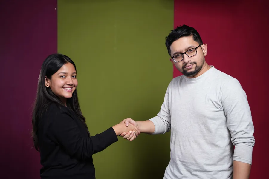 Sakib and Mehzabeen at the photoshoot: deal?