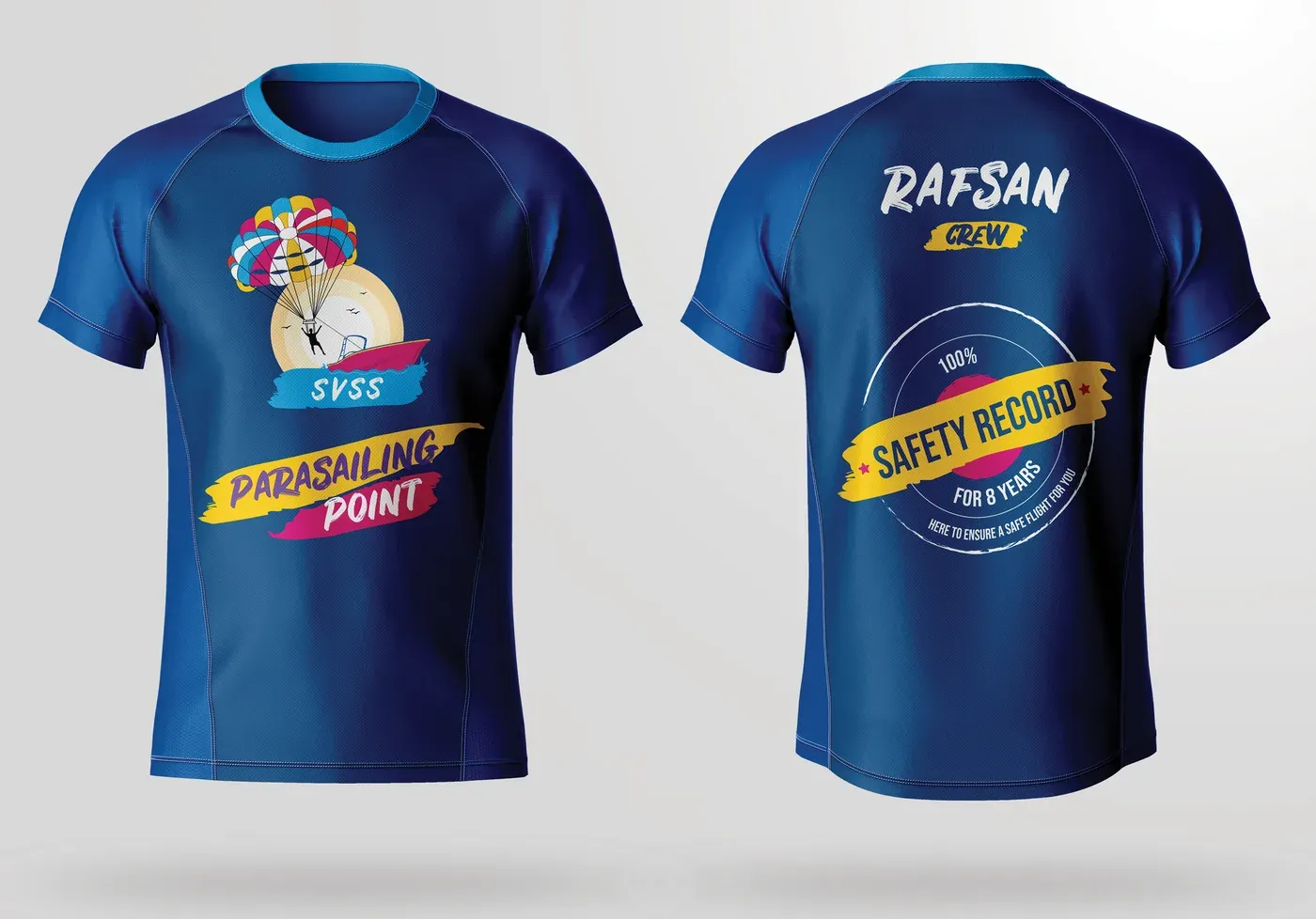 SVSS crew jersey, Option 2 · Clean sleeve, front and back