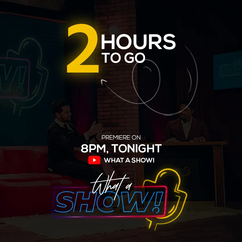 Countdown poster: 2 hours to go