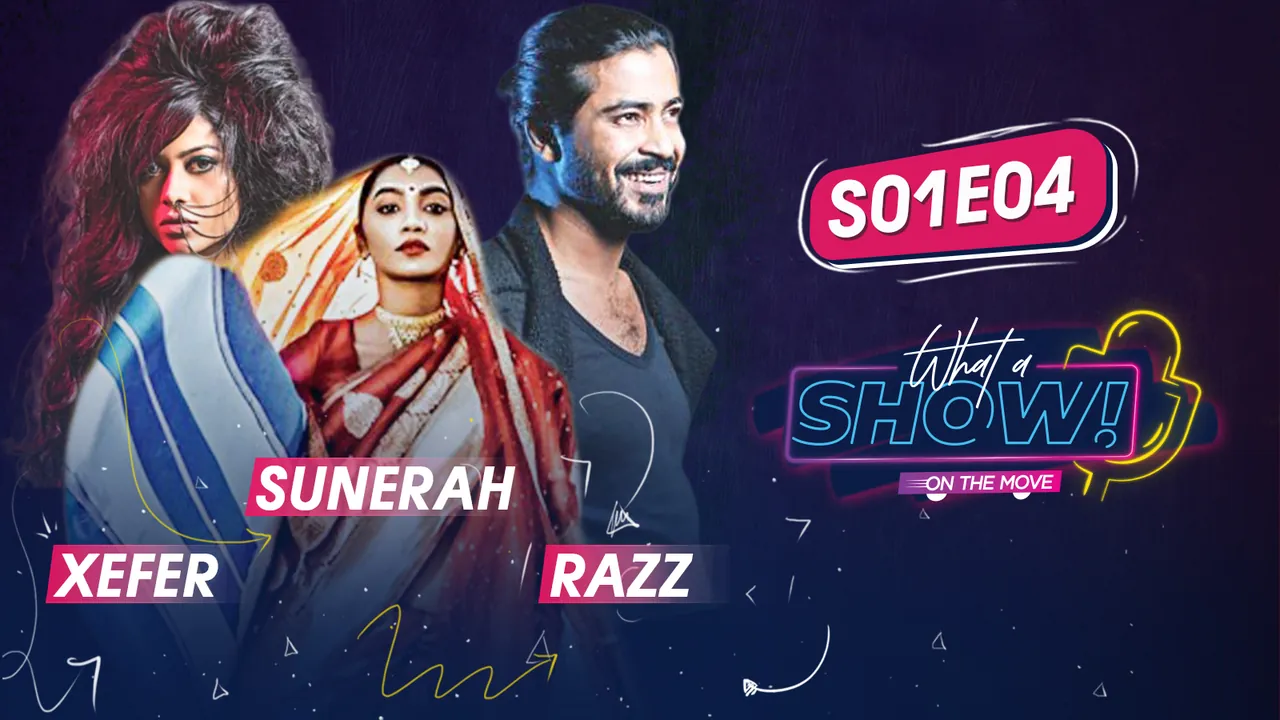 S01E04 thumbnail with Xefer, Sunerah and Razz and the On the Move sign